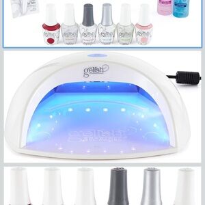 Gelish White LED Nail Lamp Kit